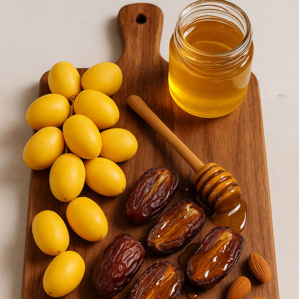 Organic Yellow Barhi Dates (Khalal Barhi Dates)