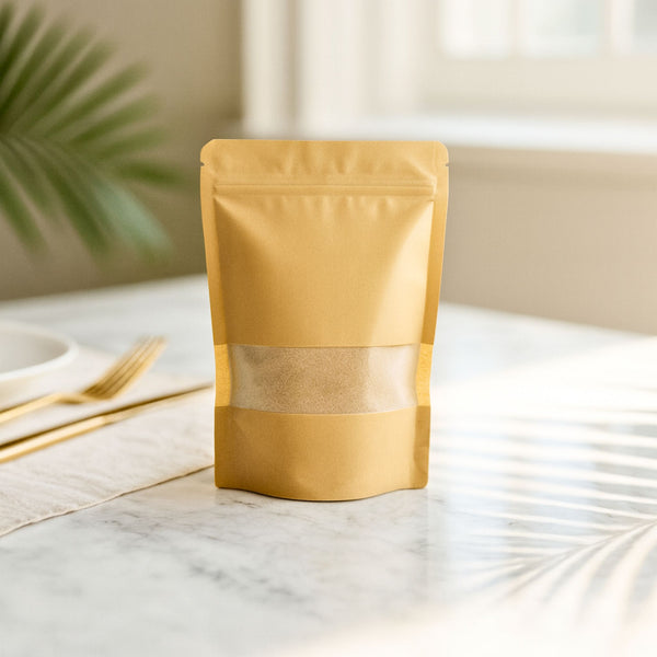 organic date sugar pouch