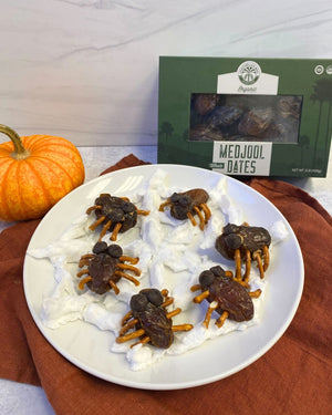 Halloween Spider Treats Made With Coachella's Best Organic Dates