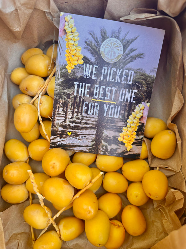 Yellow Barhi Dates 