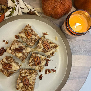 PECAN PIE DATE RICE KRISPIE TREATS