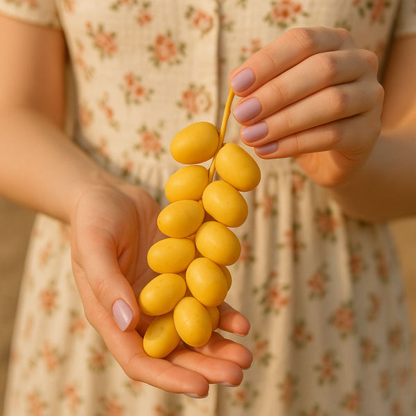 Organic Yellow Barhi Dates (Khalal Barhi Dates)