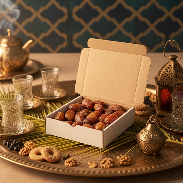 Organic Rutab Medjool Dates Box