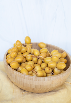 Organic Yellow Barhi Dates (Khalal Barhi Dates)